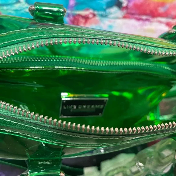 Like Dreams - Clear Chain Barrel Handbag - Picture 5 of 6